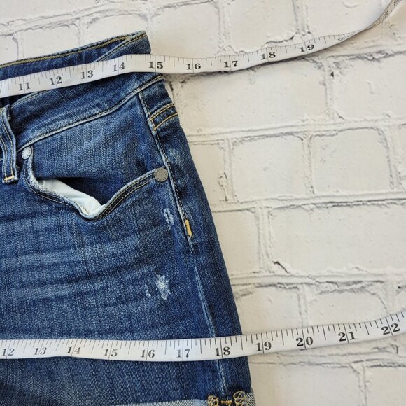 Paige woman’s Denim Jimmy Jimmy shorts blue size 27 - Picture 6 of 13